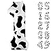 40 Inch Cow Print Balloon, Number 1 balloons Cow Balloons for 1st birthday decoration, Large Cow Number Balloons for western party decorations Baby Shower Animal Theme Party Holiday Decor
