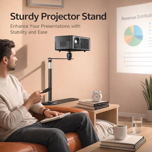 Soporte Ajustable para Mini Proyector, 24-40 cm Altura miniatura 4