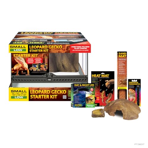 Exo Terra Terrarium aus Glas, Leopard Gecko Set, mit einzigartiger...