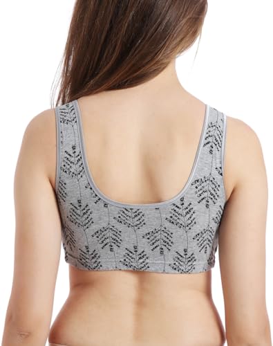 Image of CAKYE 3 Pack Maternity Nursing Sleep Bra Breastfeeding Cotton Bralette