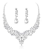 【Regalo significativo】 Este elegante juego de aretes de novia se puede usar como boda, cumpleaños, compromiso, día de San Valentín, día de la madre, día de acción de gracias, Navidad, regalo de aniversario para su novia, esposa, madre, hermana o hija.