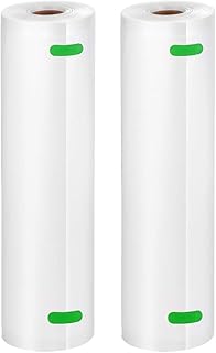 Vakuumierbeutel, 2 Rollen PRO 28x1500cm, Bifrecho Vakuumierfolie, Vakumierfolienrollen, Folienrollen, Vakuumbeutel Lebensm...