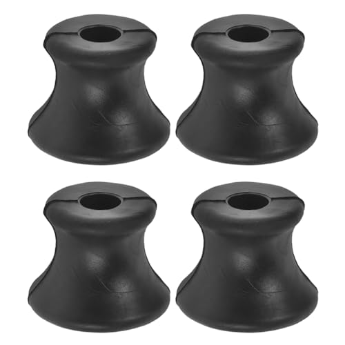 Cabilock 4Pcs Universal Rubber Tuning Fork Holders Base Stable Support for Sound Therapy Yoga Meditation Musical Instrument Accessories