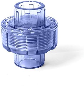 Replacement Part for M.C Quick Connector Id20-63mmTransparentPVC Union Single Quick Pipe Fitting Water Connector for Garden Irrigation Aquarium Fish Tank - (Id40mm)