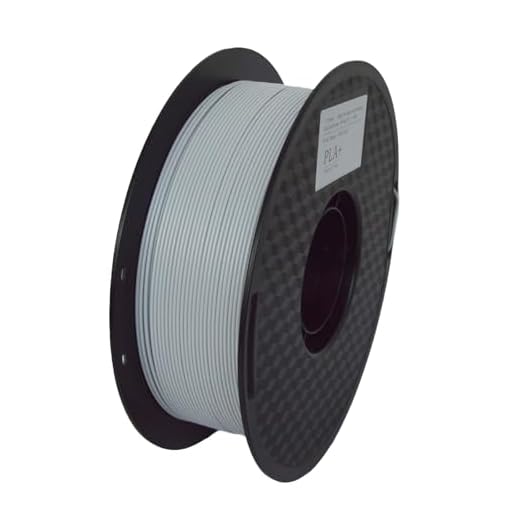 JIUFU Morandi Cement Gray PLA+ Filament 1.75mm, Soft Nordic Stone Gray, ±0.02mm, 1kg Spool, Matte Finish for High-Speed FDM 3D Printers