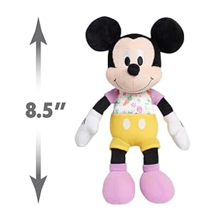 Just Play Disney Easter Mickey Mouse and Minnie Mouse Small Plushie Stuffed Animal, 2-Pieces, Easter Basket Stuffers, Kids Toys for Ages 2 Up Just Play Disney Easter Mickey Mouse and Minnie Mouse Small Plushie Stuffed Animal 2 Pieces Easter Basket Stuffers Kids Toys for Ages 2 Up