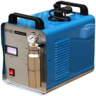 SigntigerGentle 300W Portable Oxygen Hydrogen Water Welder Flame Generator Acrylic Polishing Machine, 95L 2 Gas Torches free, 220V