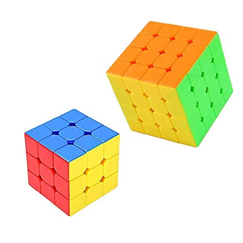Toy Arena High Speed & Smooth Stickerless Brainstorming Magic Puzzle Cube Combo - Anti Stress for Adults and Kids (3X3 4x4) (B0839GL56N) Amazon Price History, Amazon Price Tracker