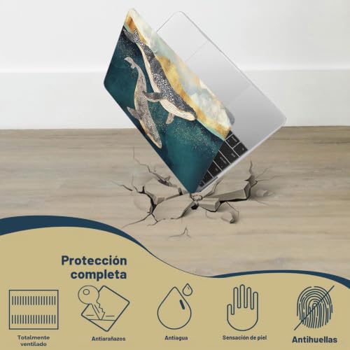 Funda para Macbook Air M4 M3 M2 13 pulgadas carcasa rígida A3113 protector A2681 5