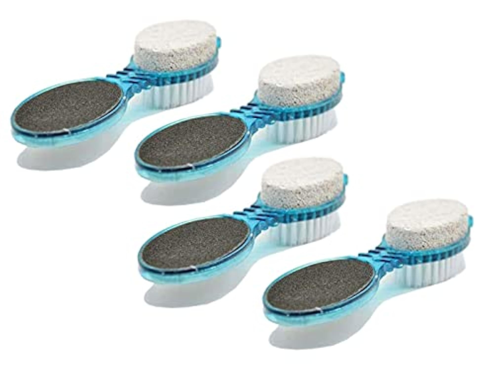 4 in 1 Foot Pedicure Brush Scrubber Tool Pack of 4