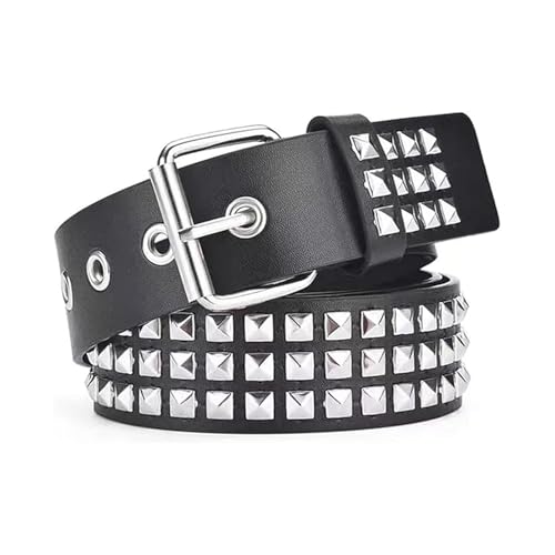 Studded Belt Punk Belt Y2K Goth Belt for Men or Women