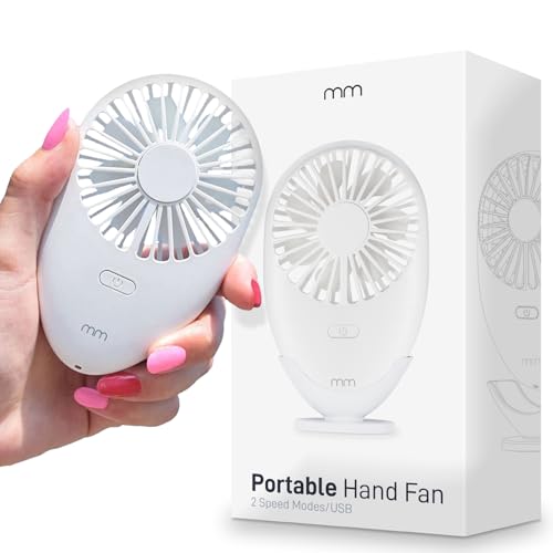 Mikamax Portatile Hand Fan - White (04805)