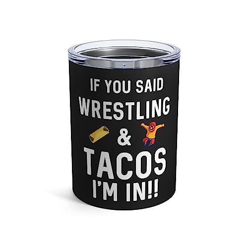Teegarb Letter Blanket Wrestling Tacos Fun Crunching Numbers Will Test Your Limits Gobelet pour homme et femme 300 ml