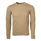 Soffe Dri Release Long Sleeve Tee, Sand, X-Large