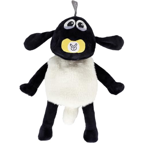 Fashy Shaun das Schaf Wärmekissen Timmy mit Rapssamenfüllung, Weiß, 29x32 cm