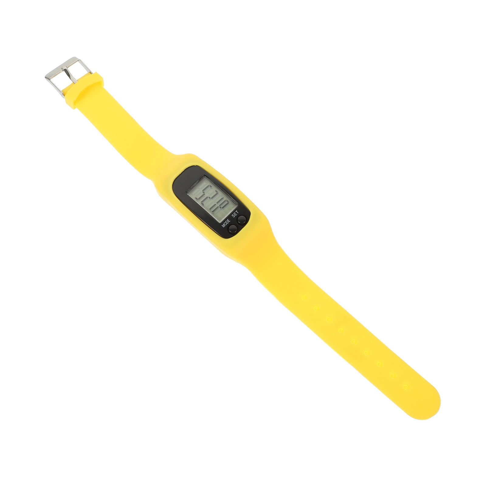 Silicone Bracciale Leggere da Contapassi, Giallo in Facile