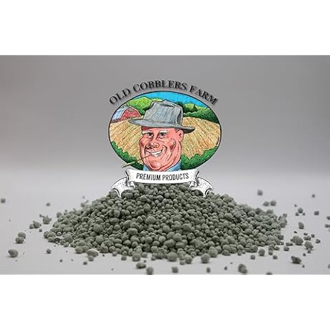 Organic Greensand Fertilizer for Soil Amendments - Premium Green Sand Fertilizer for Organic Vegetable Gardens, Plant Nutrients for Indoor - Greensand Soil Amendment 5 lbs. by Old Cobblers Farm Cover