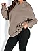 IRIVOSEY Hoodies for Women Oversized Trendy Sweatshirts Pullover Weighted Fleece Long Sleeve Sweaters Fall Fashion Winter Outfits Y2k Clothes (Coffee Grey,Small)