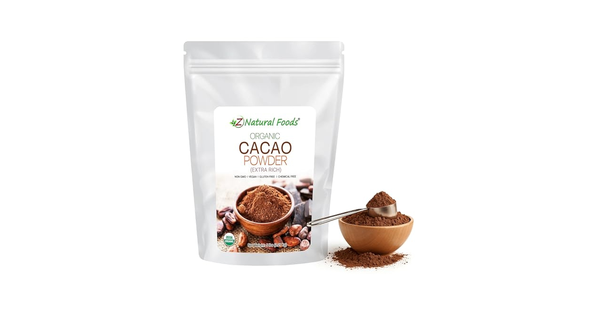 cacao Amazon.com : Z Natural Foods Organic Cacao Powder
