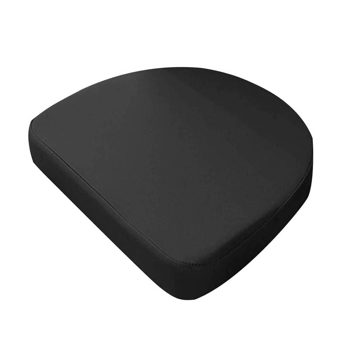 Waigg Kii Outdoor Garden Cushion U Shape Waterproof Seat Pad,Thick U-Shaped Chair Seat Cushions Pad for Home Garden Office Indoor Outdoor (38 * 38 * 5cm,Black)