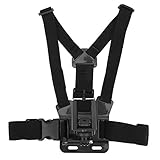 Camera Chest Harness, Adjustable Chest Strap Support, Chest Mount with Clip for OSMO Action Camera for Mobile Phone