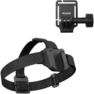 Chniafin Action Camera Accessories Adjustable Head Strap Mount For Go Pro 11 10 9 8 7 6 5 4 3 SJ4000 SJ5000 SJ6 SJ7 SJ8 SJ9