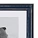 Kate and Laurel Bordeaux Coastal Gallery Wall Kit, Set of 10 with Assorted Size Frames in 3 Different Finishes, White, Blue and Gray