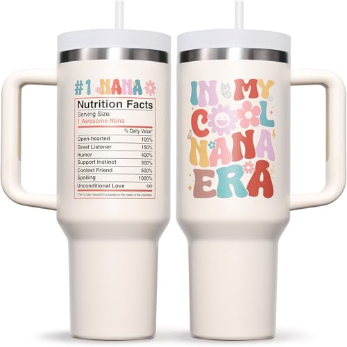 Mothers Day Gifts for Nana, 40 OZ Tumbler Best Gifts Ideas f