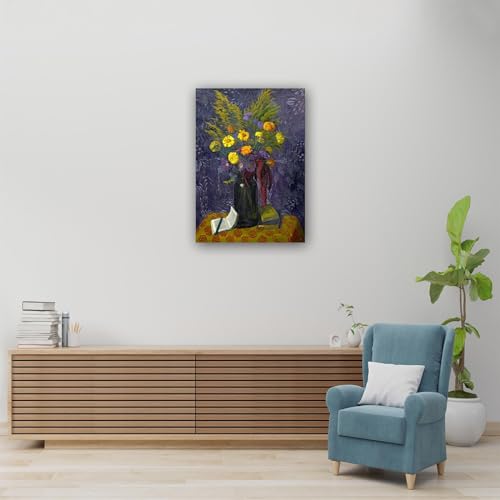 Image sur toile V-Indian Carnations pour raviver un mur blanc vide - 5
