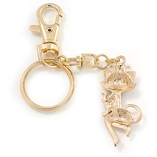 Llavero de cristal de gata para regalar en ocasiones especiales 4