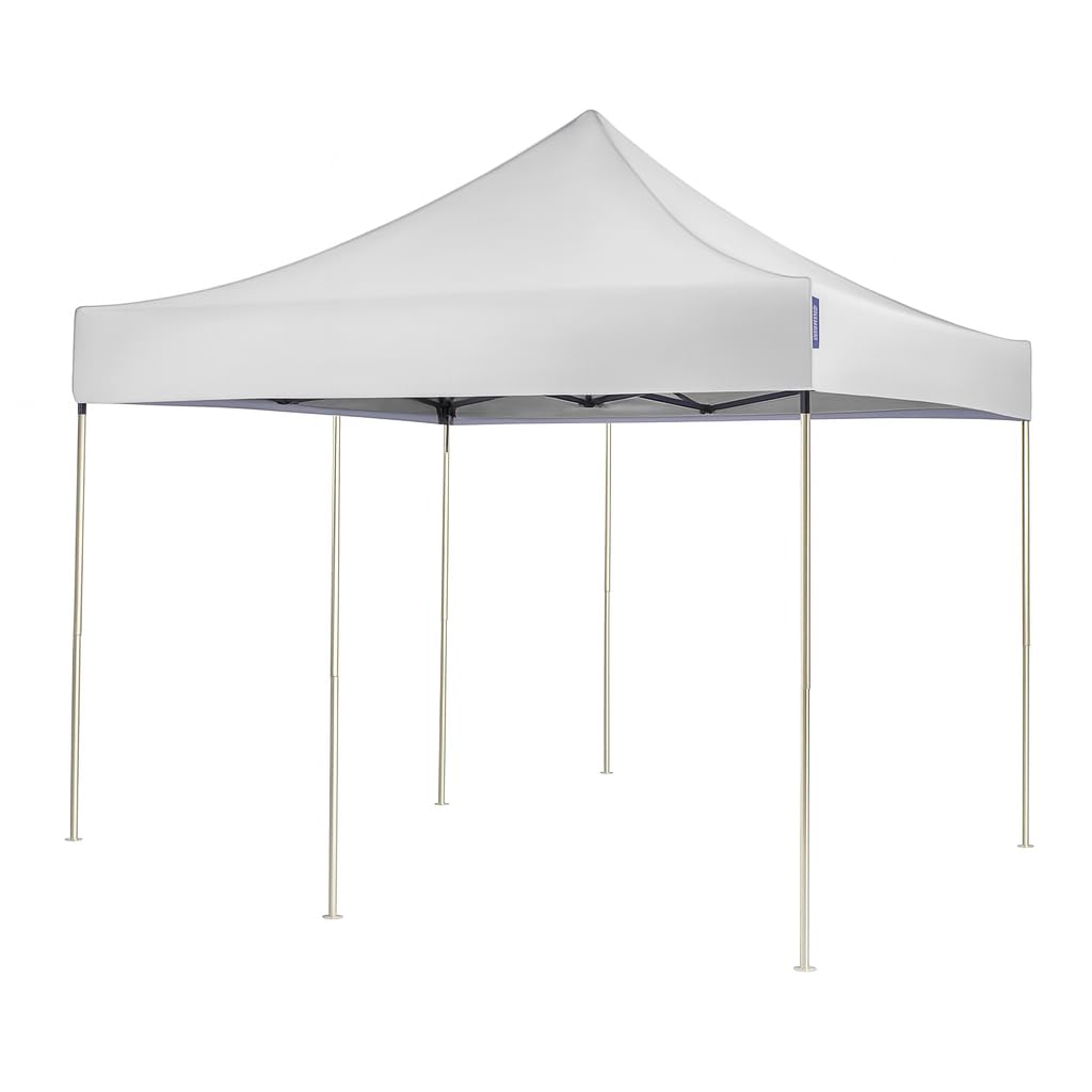 Beyond Sky Premium Waterproof Heavy Duty Gazebo Tent for Outdoor 10x10, Advertising Canopy, Terrace Use, 2-Minute Installation, 30kg Sturdy Design Colour (Silver)