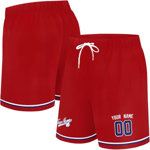 Image of ANTKING Swim Trunks Custom Name Number Beach Shorts for Men Youth Gifts
