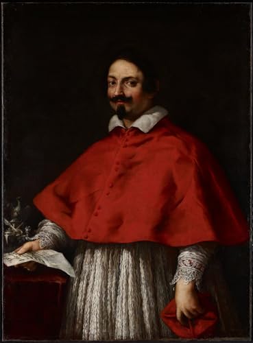 Portrait du Cardinal Pietro Maria par Pietro Da Cortona, impression d'art d'exception 60x90cm