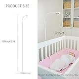 Luna Home Baby Eye Smart Baby Monitor & Floor Stand, Zero Wearables, Sensor-Free Sleep Breathing Motion Tracker, Cry Detection, Night Vision, 2-Way Audio, AI Monitoring, Baby Camera with Phone App - Image 8