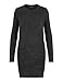 VERO MODA Mini Strickkleid Meliert Langarm Rundhals Regular Fit Kleid Kurz Basic Oberschenkellang VMDOFFY