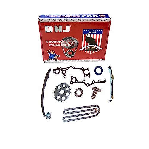 DNJ TK938 Timing Chain Kit for 1995-2004 Toyota Tacoma 2.4L L4 16V DOHC 2438cc