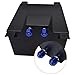 labwork Fuel Tank with Built-in Level Sender 5 Gallon Coated Aluminum Fuel Cell Gas Tank & Level Sender Racing/Drifting Black