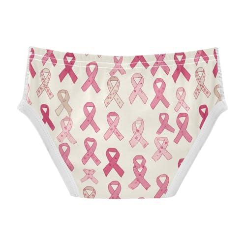 Wusikd Pink Ribbon Boys' Underwear Cotton Boys Briefs Soft Toddler Underwear 2T2