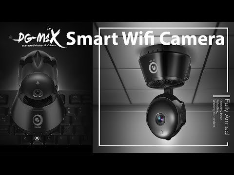Digoo DG-M1X HD 960P IP Camera showing night vision capability