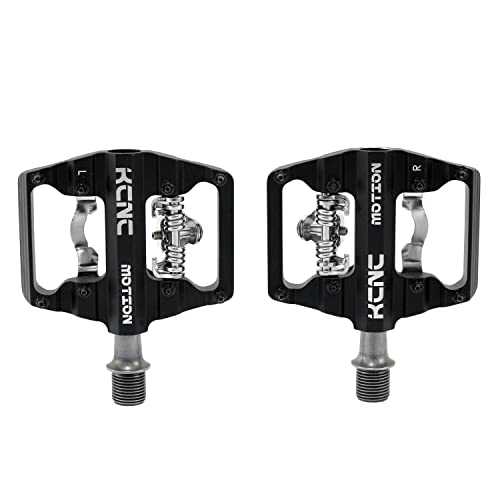 KCNC KPED13 Lightweight MTB Clipless Platform Pedals, Black, SK2551, KPED13-001-BK