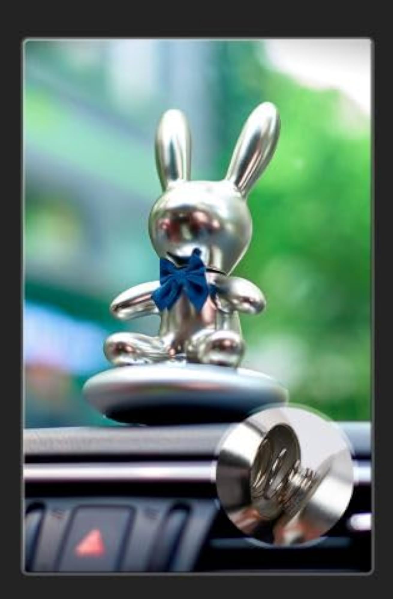 Encrusted Car Perfume Rabbit Interior Decoration