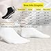 GENTABY Kids Ankle Socks, Boys/Girls No Show Low Cut Socks, 25 Pairs Bulk Pack for School, Sizes 7-10 Years
