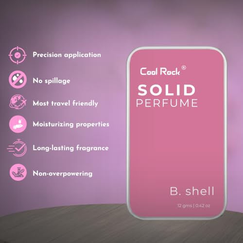 Image of Solid Perfume Combo - Long Lasting Solid Wax Perfume for Men & Women | Alcohol-Free, Travel-Friendly Pocket Perfume (12g Each) (Chief + B.Shell)