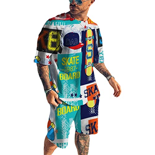 Ensemble t-shirt short de sport homme pour entraînement léger Kz-ot10 XS