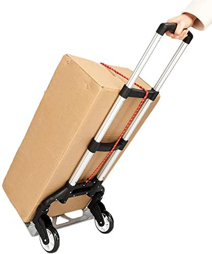 Carrito plegable portátil de aluminio 165 lbs miniatura 5