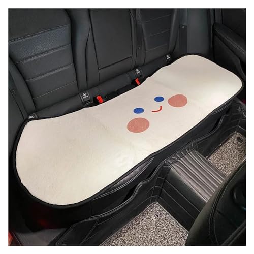 Coussin de siège voiture en peluche pour les trajets d'hiver