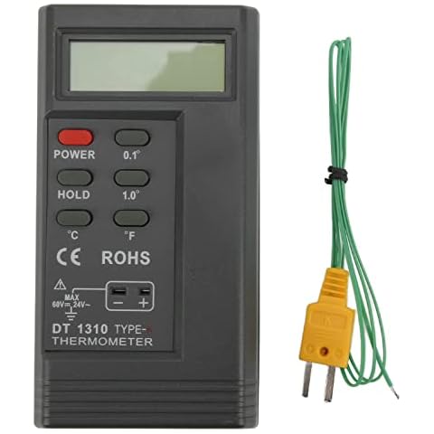 TES-1310 Digital Thermocouple Temperature Thermometer Portable Digital K Type Thermoemter Digital Thermometer Cover