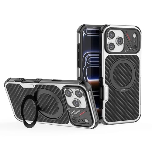 Coque pour iPhone 17 Pro Max avec support béquille pour appels mains libres - 2