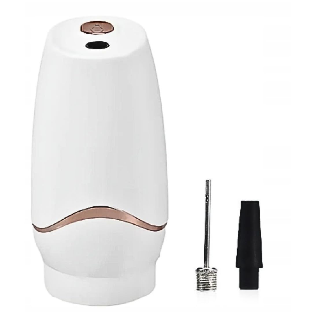 Electric Pump for Vacuum Storage Bags Space Saver Pump for Travel Home Organization Compact Air Pump One-Touch Handheld Automatic Sealer Pump for Food Storage Bags, Balloons, Balls-image-5