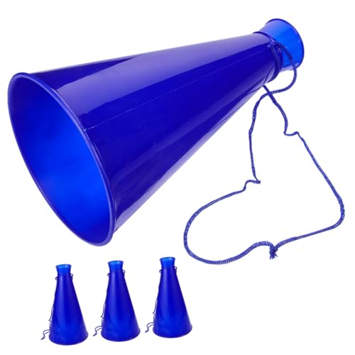 Outanaya Buzina Esportiva 4 Pcs chifre torcida líder torcida megafone plástico lembrancinhas esporti